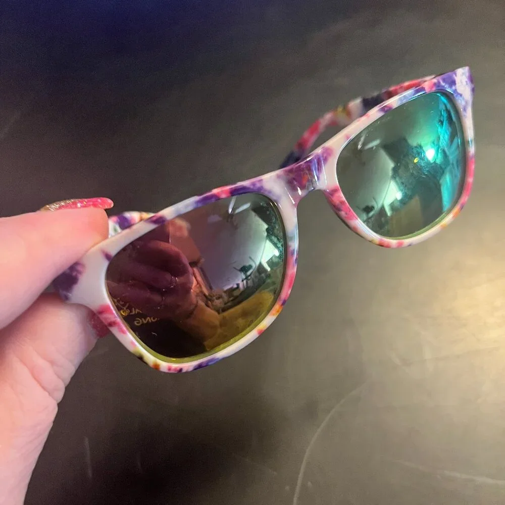 Foster Grant Tie Died Kids Sun Glasses Childs